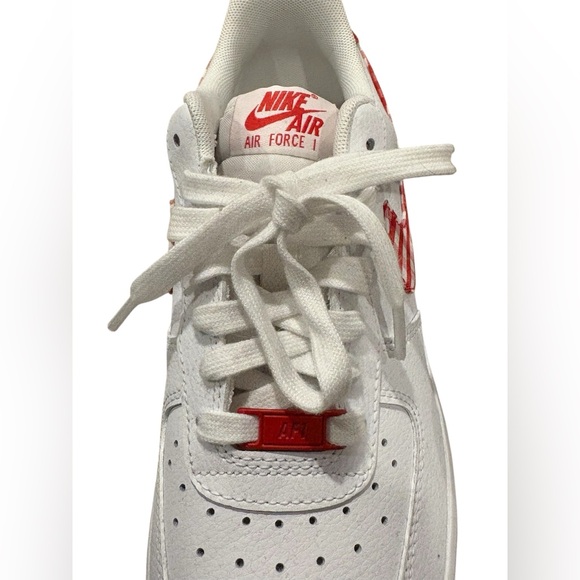 Air Force 1 Low '07 Essential 'Mystic Red Gingham' - Picture 4 of 9